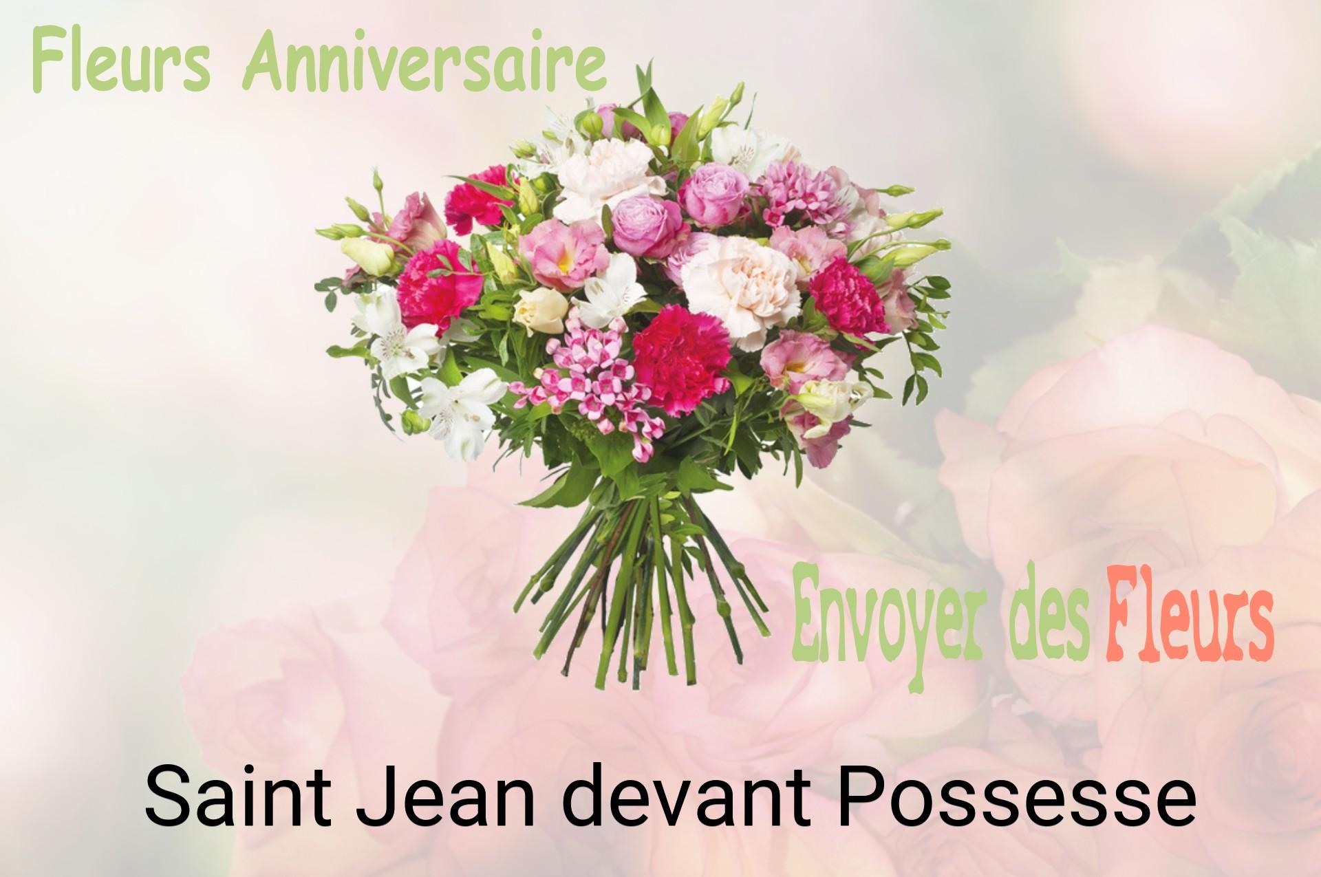 Bouquet de fleurs d’anniversaire livré à Saint-Jean-devant-Possesse