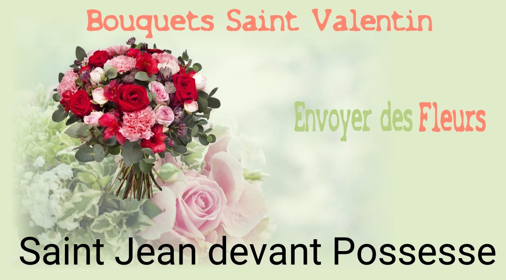Roses de Saint-Valentin livrées à Saint-Jean-devant-Possesse